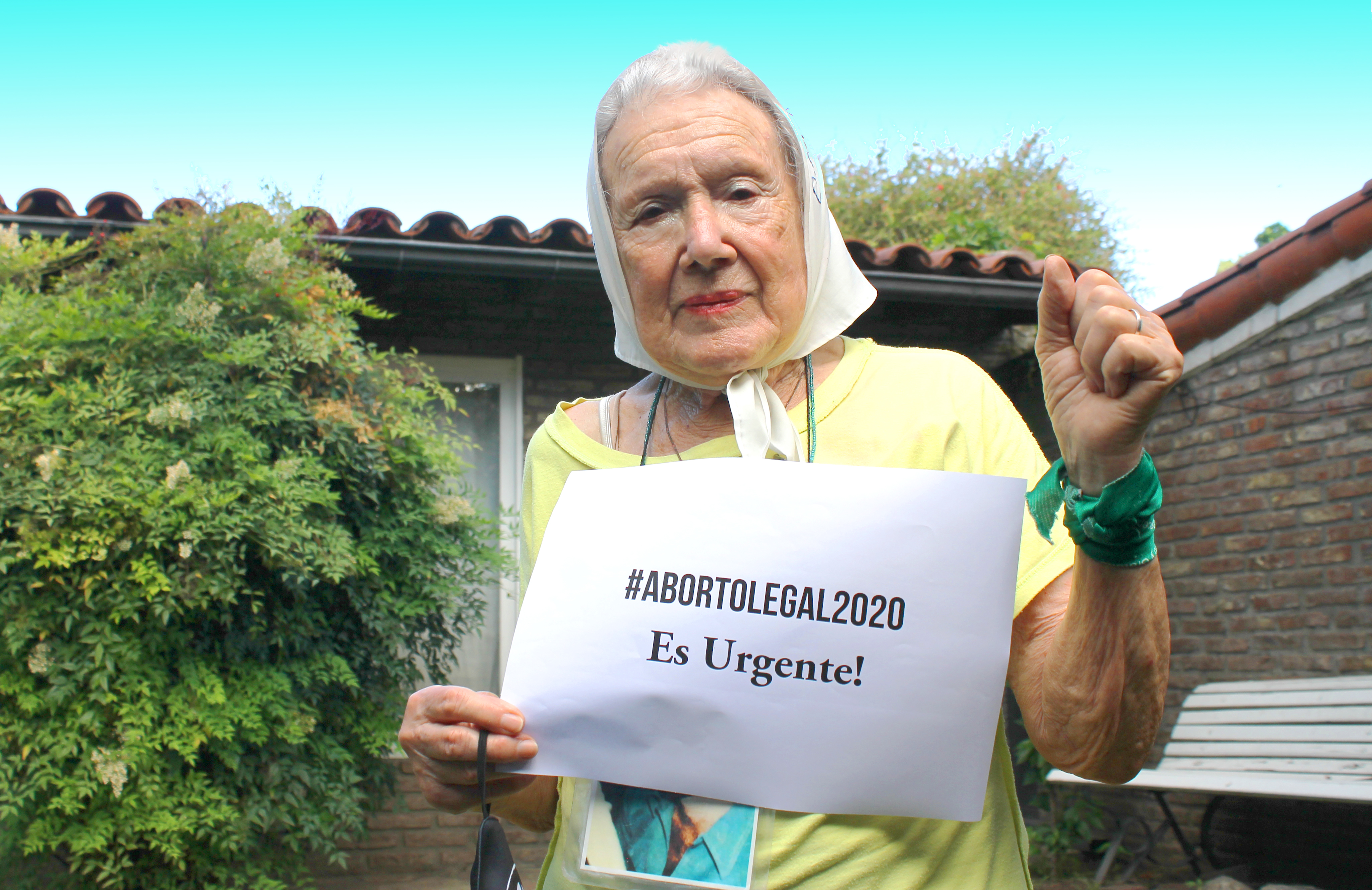Norita Cortiñas: “Que ya no muera ninguna mujer por necesidad de hacerse un aborto”