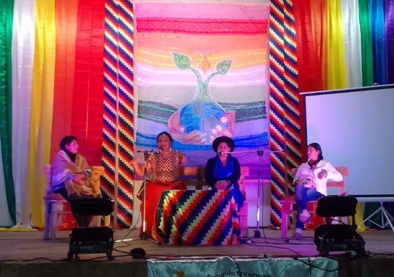Se realizó el Encuentro de Feminismos Comunitarios Campesinos y Populares Abya Yala en Tilcara
